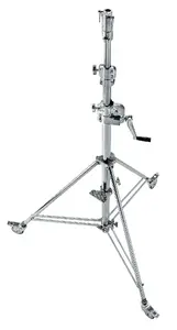 Avenger Wind Up Stand 30 Low Base tērauda statīvs hromēts B6030CS — Avenger