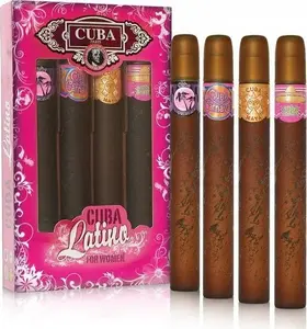 Cuba fragrance gift set — Cuba Original, Cuba Latino, Copacabana, Carnaval, Maya & Cactus eau de parfum 35 ml each