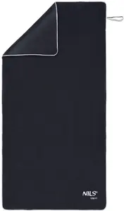 Towel Nils Extreme NAR14 microfibre terry black 160x80 cm