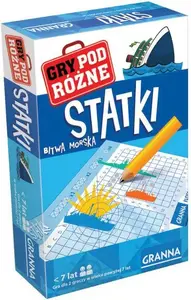 Board Game Granna Gra Statki (Granna) — family strategy game, model 00211