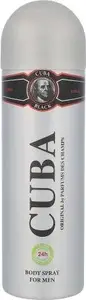 Deodorant spray Cuba Black 200 ml — Cuba brand, 200ml aerosol deodorant
