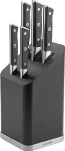 ZWILLING Spectrum Knife Block Set 8-Pc, Black — kitchen knife set with block, assorted blades