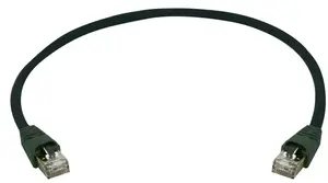 Network patch cable Telegärtner L00005A0188 Cat6a S/FTP (S‑STP) 10 m RJ‑45–RJ‑45 green