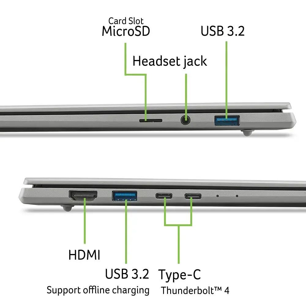 Acer Swift 16 AI SF16-71T-73YS Laptop Photo 2
