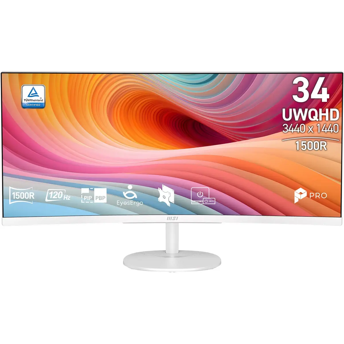 MSI Pro MP341CQW E12 34" UltraWide QHD monitor Photo 3