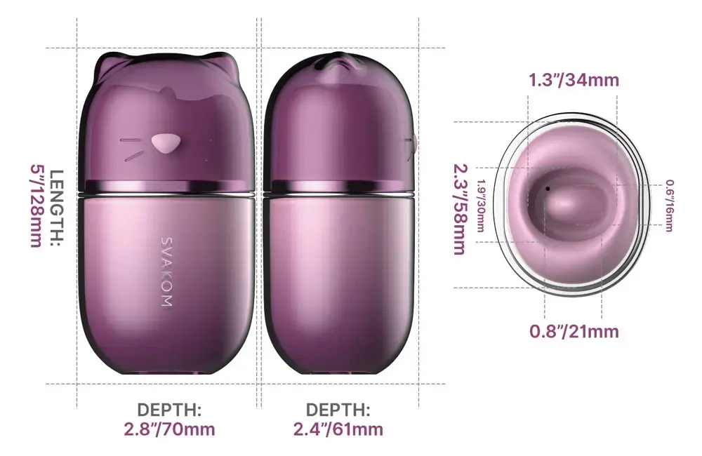 Svakom Klitty Dusty Lavender lay‑on vibrators Photo 16