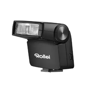 Slave flash Rollei 28874 — black, Li‑Ion battery, recycling time 2.5 s, 120 min charging