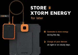 Store solar energy with a power bank