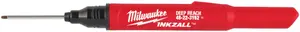 Marķieris MILWAUKEE Inkzall Precision dziļai sasniedzamībai – 4932501147, pastāvīgais būvniecības marķieris
