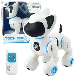 Interaktīvs robotu suns LEANToys — tālvadība, gaismas un skaņas