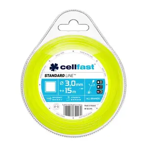 Лезвие для газонокосилки Cellfast STANDARD, модель 35-014 — режущее лезвие, жёлтое, 1 шт.