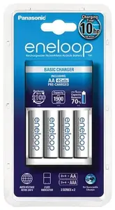 Komplekts Panasonic BQ-CC51 lādētājs + 4x Eneloop AA 2000 mAh Ni-MH akumulatori