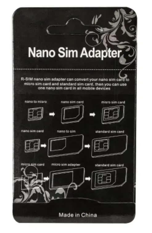 SIM adapter kit electro base 3-in-1 Nano/Micro/Standard Photo 2