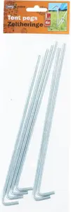 Tent Pegs Victoria Sport set of 6, steel tent stakes 23 cm, model 958460