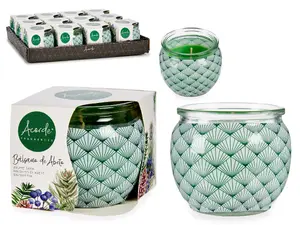 Acorde Aromātiskā svece stikla traukā, priedes (Balsam Fir) aromāts, modelis 34563