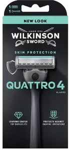 Safety razor Wilkinson Quattro 4 razor cartridge system, 4 blades