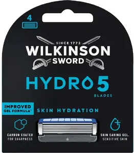 Skūšanās komplekts Wilkinson Sword Hydro 5 ar 4 rezerves galviņām