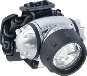 Headlamp GRUNDIG 7LED model 386928 — 7 LED head torch, battery-powered
