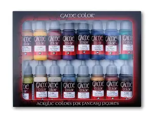 Akrila krāsu komplekts VALLEJO Game Color Advanced 72.298 — 16 × 17 ml, dažādas krāsas