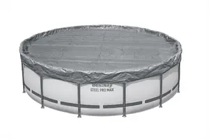 Pool cover Avenli Bestway Round Premium for 4.57 m (Ø 4.7 m) above-ground pools