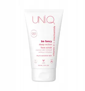 Sejas skrubis UniQ Be Fancy Deep Action — Uniq pīlings sejai, 150 ml