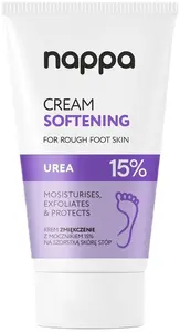 Foot cream Silcare Nappa with 15% Urea — softening rough skin, 150 ml