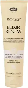 Matu kopšanas krēms The Hair Boss LISAP Top Care Elixir Renew 3‑1 sausiem un bojātiem matiem 150 ml