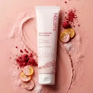 Facial Cleansing Paste Nacomi Glow Smooth 100 ml – gentle face wash treatment