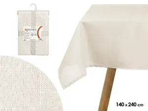 Galda pārklājs Kinvara 95059 poliesters 140×240 cm perlamutra