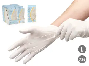 Nitrile Gloves Kipit 25, size L, model 59449, pack of 25