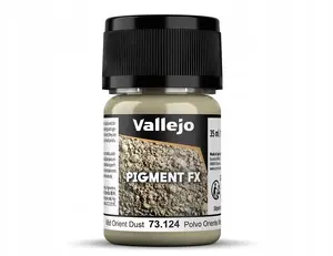 Pigment FX Mid Orient Dust (35 ml) paint pigment for models and dioramas — VALLEJO