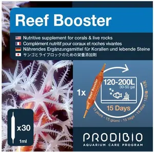 PRODIBIO Reef Booster 30 ампул добавка для морского аквариума