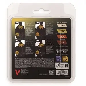 Krāsu komplekts VALLEJO Game Color Gold NMM Set 72.395 — 4 x 18 ml nemetāliskas zelta krāsas
