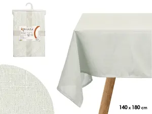 Poliestera galdauts Kinvara 95080 gaiši zaļš 140×180 cm