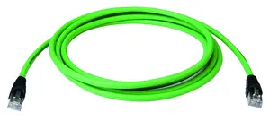 Tīkla kabelis Telegärtner Cat5 SF/UTP (S-FTP) 5 m ar RJ-45 savienotājiem, zaļš