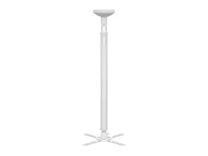 Ceiling Projector Mount Hagor M HD 800–1750–2700mm, White, 30 kg capacity