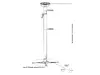 Hagor M HD потолочное крепление 800–1750–2700 мм Photo 10