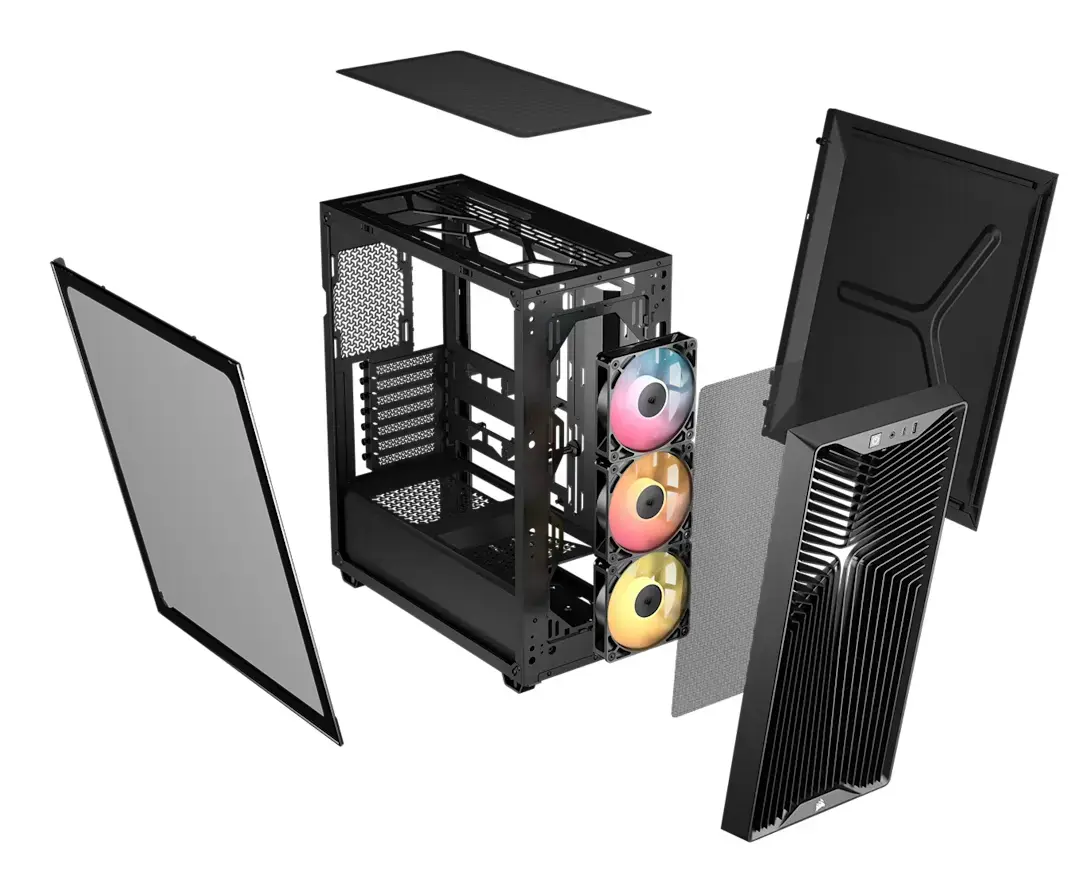 CORSAIR 3200D RS ARGB Mid-Tower корпус Photo 3