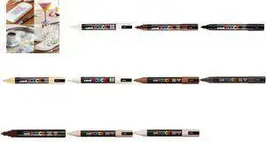 POSCA Pigment Marker PC-5M by POSCA, color: powder pink, round tip, line width 1.8–2.5 mm, single piece