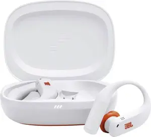 Austiņas JBL Endurance Peak 4 — bezvadu Bluetooth iekškanāla sporta, baltas