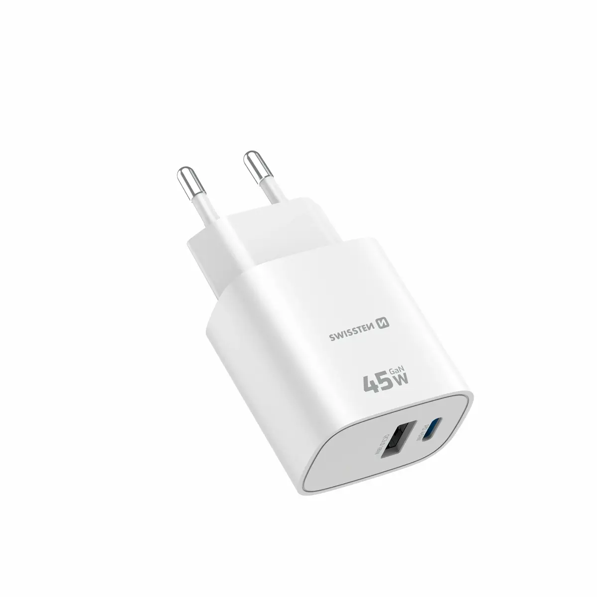SWISSTEN Swissten Edge GaN USB-C PD 45W + USB-A 18W Photo 3
