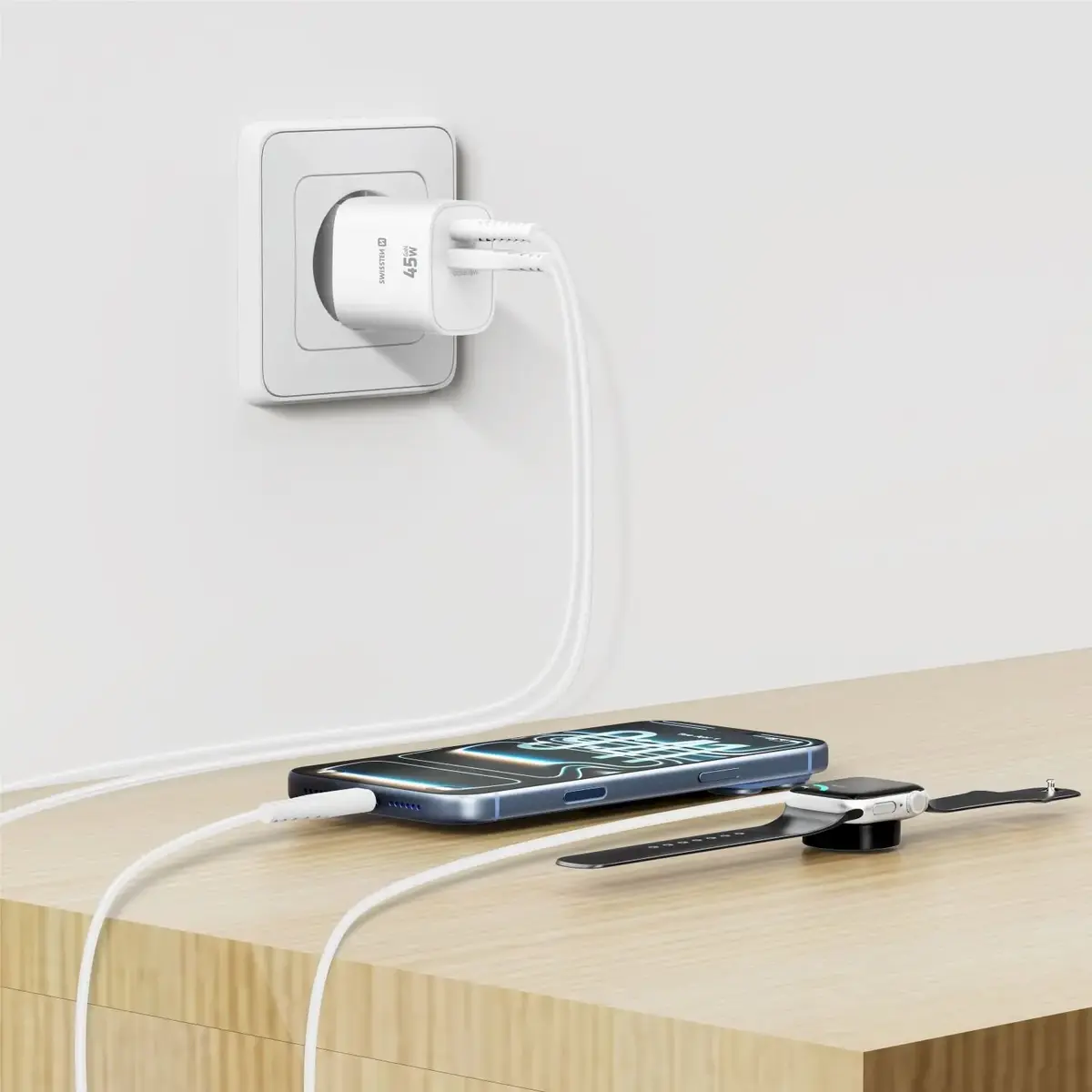 SWISSTEN Swissten Edge GaN USB-C PD 45W + USB-A 18W Photo 10