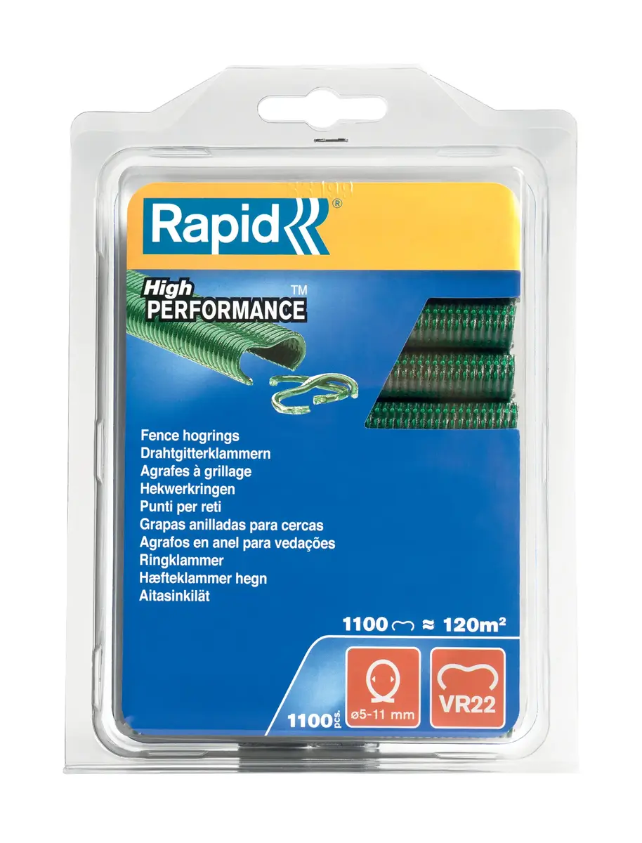 Hog rings Rapid Tools 40108807, 1100 pcs Photo 2