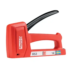 Ручной степлер Rapid Tools 5001661 — для скоб с ножкой 10 мм, тип 53, красный