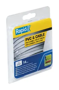 Стержни клеевые Rapid Tools 12 мм для PVC и кабеля, 14 шт.
