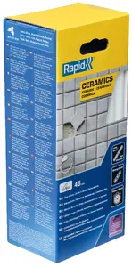 Glue Sticks Rapid Tools 12 mm for Ceramics — 48 pcs, white