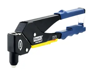 Заклёпочник ручной Rapid Tools 5001720 — для вытяжных заклёпок 3,2–4,8 мм, поворотная головка, алюминиевый литой корпус