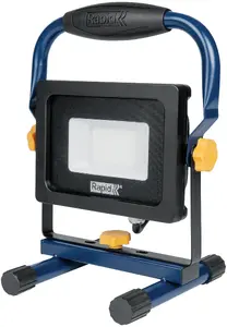 Flood Work Light Rapid Tools 5001729 LED 2000 lm 6000 K AC cord 2.5 m Black/Blue/Yellow