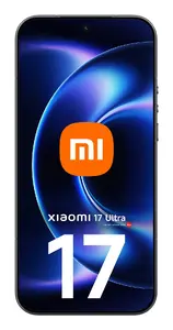 Smartphone Xiaomi 17 Ultra — Snapdragon 8 Elite Gen 5, 16 GB RAM, 512 GB, 6.9" AMOLED, 50 MP triple camera, 6000 mAh, Black