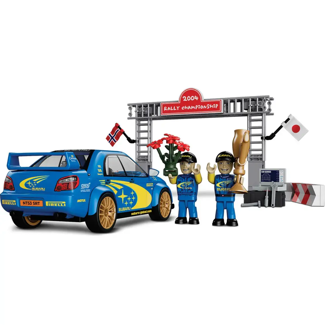 Cobi Subaru Impreza WRC 2004 model kit 1:35 Photo 3